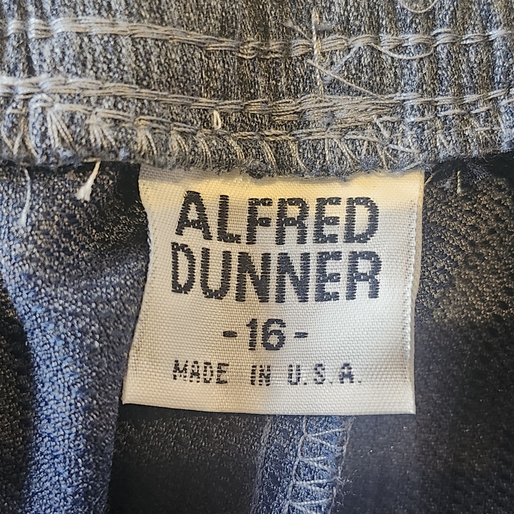 Alfred Dunner Women's Blue Dress Pants - Picture 5 of 11